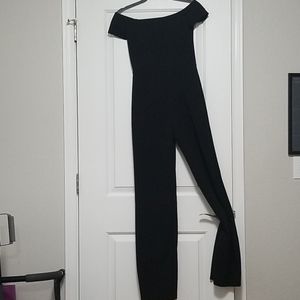 Off-Shoulder Jumpsuit by Velvet Torch